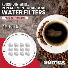 Load image into Gallery viewer, Sumex 12-Pack Compatible Keurig Water Filters – Premium Replacement Cartridges