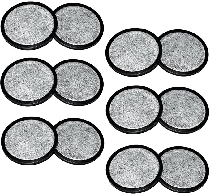 Sumex 12-Pack of Coffee Compatible Water Filter Discs Universal Fit  Mr Coffee Compatible Filters Replacement Charcoal Water Filter Discs for 